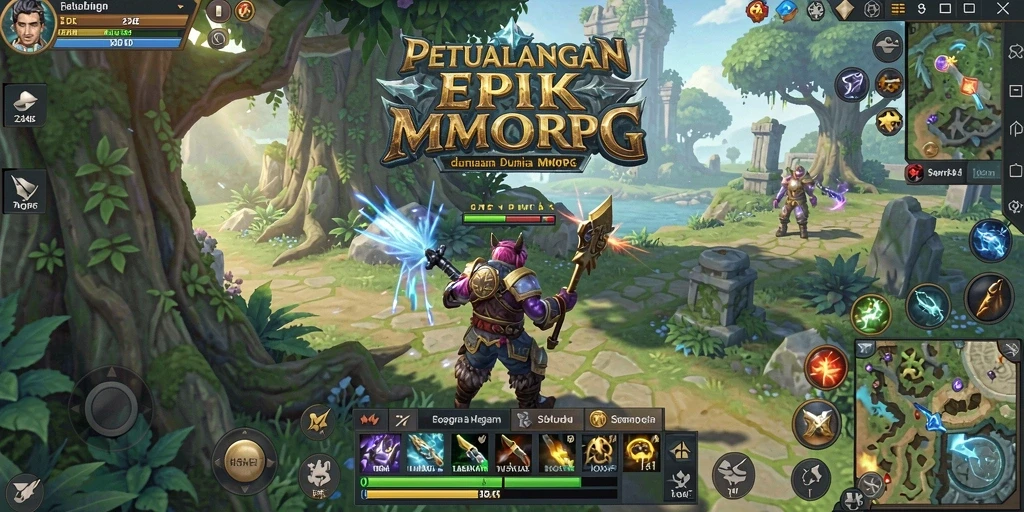 Gameplay seru 234E dengan grafis yang memukau dan pertarungan menarik.