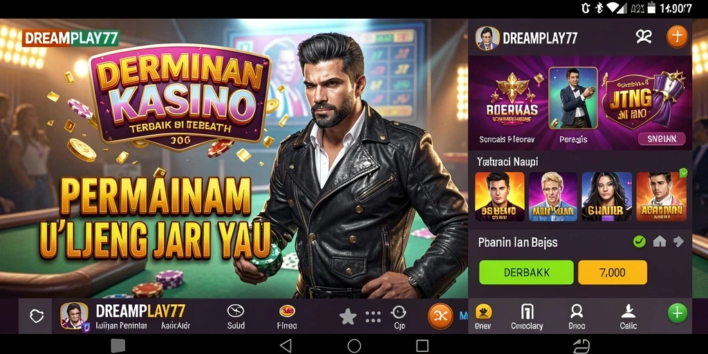 Tampilan gameplay Kasino yang menarik dan mendebarkan dari DREAMPLAY77.