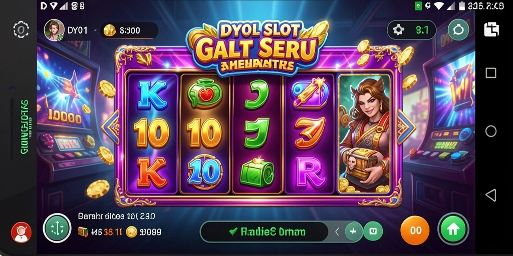 Screenshot DY01 menunjukkan gameplay Slot yang seru dan menyenangkan.