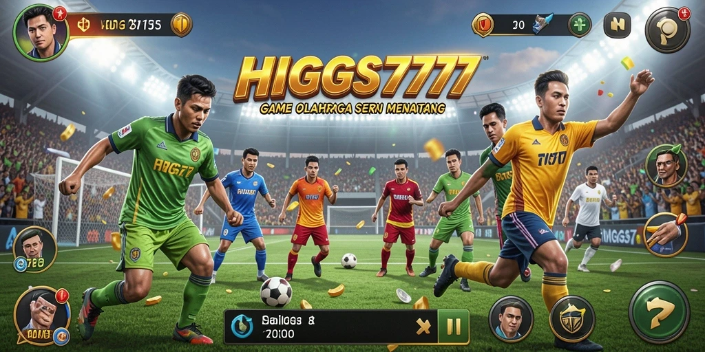 Tampilan gameplay HIGGS777 yang seru dan kompetitif.
