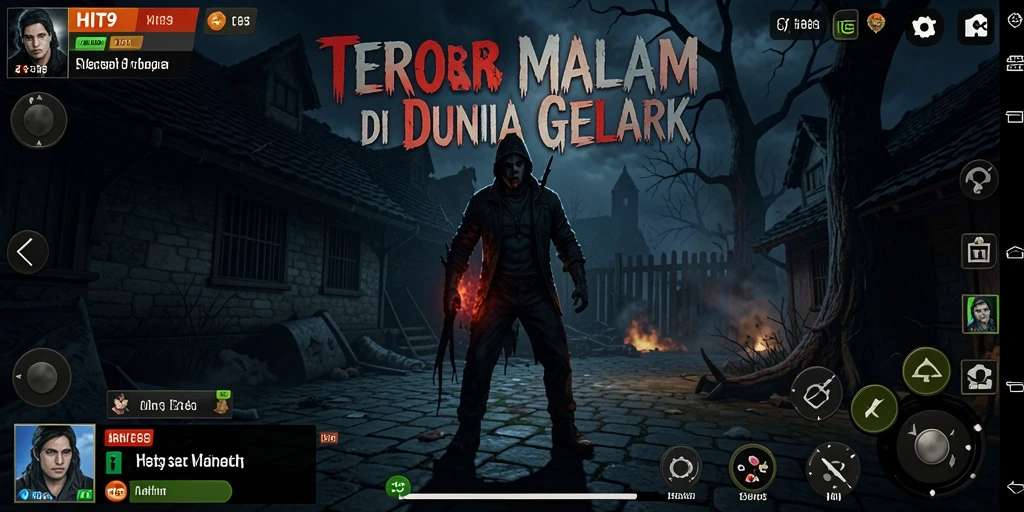 Tampilan gameplay HIT9 yang menyeramkan dan mencekam.