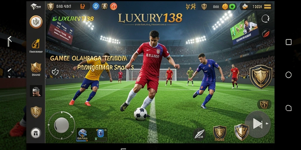 Screenshot gameplay LUXURY138 yang menampilkan aksi olahraga seru.