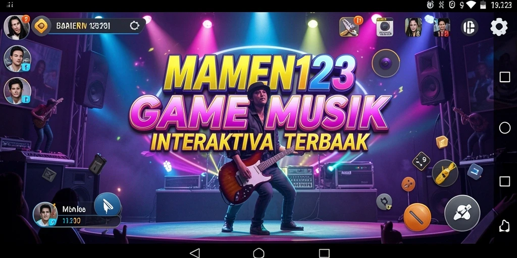 Tampilan gameplay MAMEN123 yang penuh warna dan interaktif.