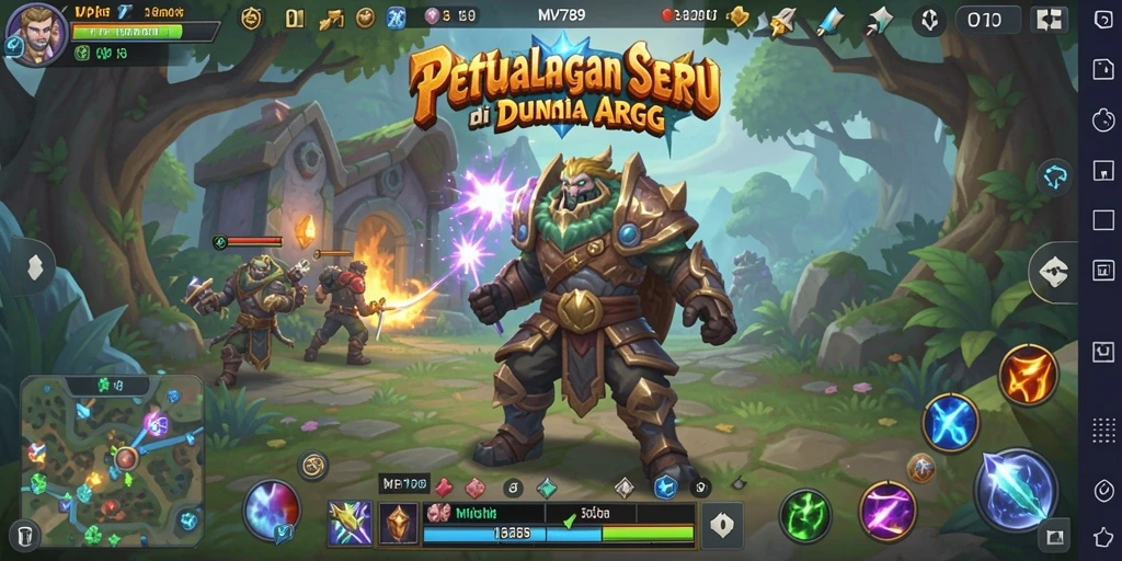 Gameplay mendebarkan dan grafis menawan di MVP789.