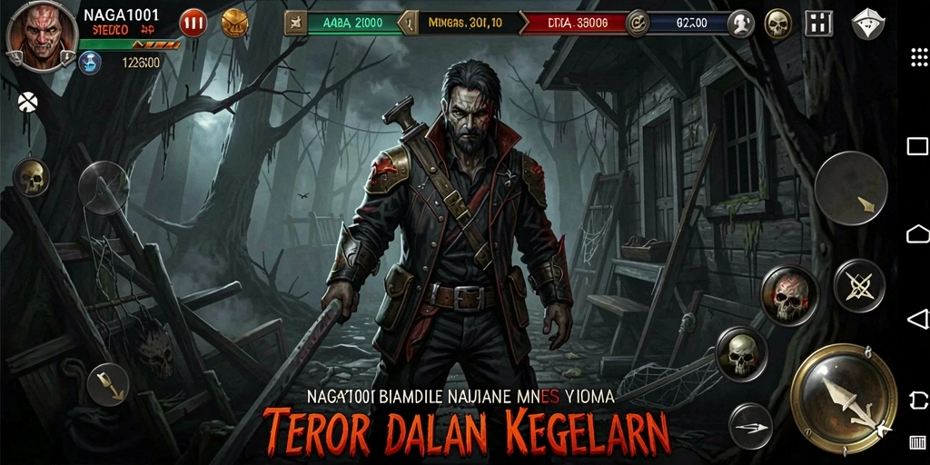Gameplay mencekam di NAGA1001 yang penuh dengan teror.