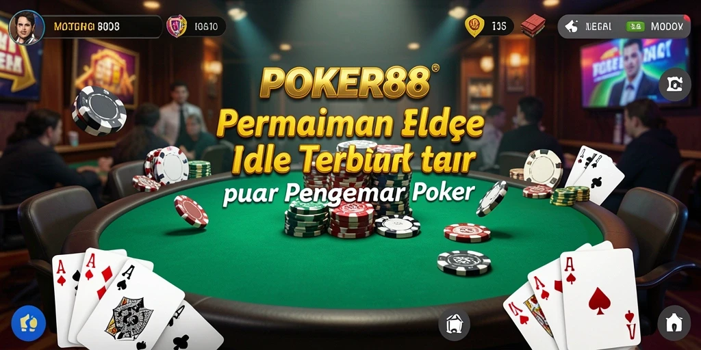 Tampilan gameplay POKER88 yang menarik dan interaktif dalam mode Idle.
