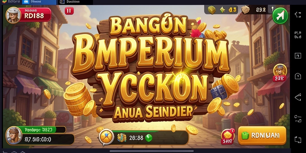 Screenshot RDI88 menampilkan aksi membangun bisnis yang seru.