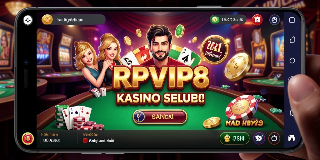 Screenshot RPVIP8 menampilkan permainan Kasino yang seru dan interaktif.
