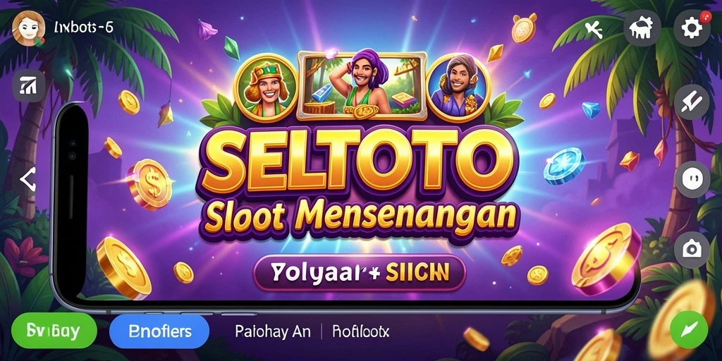Screenshot permainan SELTOTO menampilkan gameplay slot yang menarik dan seru.